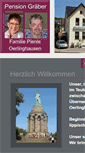 Mobile Screenshot of pension-graeber.de